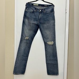 Skinny Blue Jeans - GAP 33*32